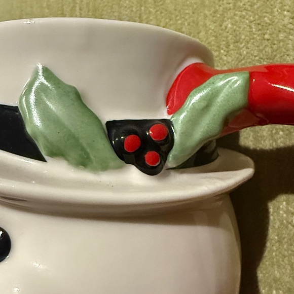 Lenox Holiday Dimension Snowman Mug Discontinued Microwave Dishwasher Safe - Picture 9 of 10
